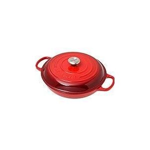 Le Creuset Campagnards braadpan 30 cm, 3,5L rood