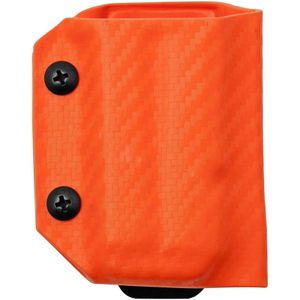 Clip And Carry Kydex Sheath Leatherman Wave, Wave Plus, Carbon Fiber Orange LWAVE-CF-ORNG riemholster