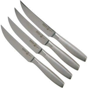 Messermeister Avanta L9684-5-4S, 4-delige steakmessenset, zilver