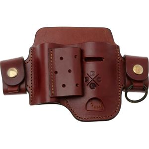 1791 - EDC-HD-AS-LF-CHN-A - Lederen Riemholster - Chestnut - Heavy Duty Tool Organizer