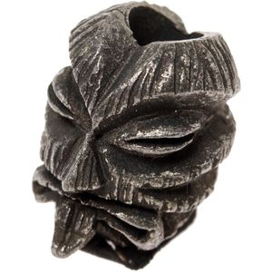Schmuckatelli Kiko Tiki Bead Black Oxidized