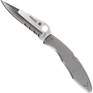 Spyderco Police C07PS partly serrated zakmes