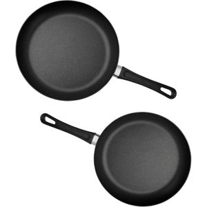 SCANPAN Classic 10202800, 2-delige koekenpannenset, 20 en 28 cm