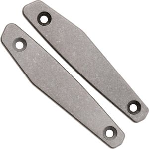 Daily Customs AK1 Inlays P10014337, Plain Titanium, inlay set