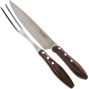 Tramontina Churrasco trancheerset, bruin