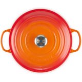 Le Creuset Gietijzeren Ronde Braadpan Oranjerood 28cm 6,7l