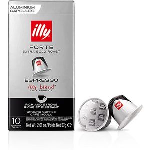 illy Capsules Nespresso Compatible Forte 10 stuks