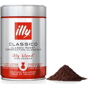 illy Gemalen Filterkoffie Classico 250 gram