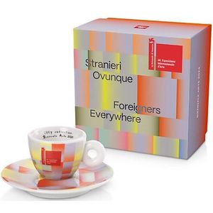 illy Art Collection Biënnale 2024 Espresso Kop en Schotel 1 stuk