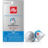 illy Capsules Nespresso Compatible Decaffeinato 10 stuks