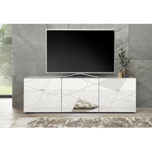 Benvenuto Design Vittoria TV-meubel Wit Hoogglans