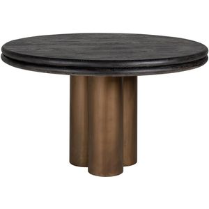 Richmond Interiors Macaron Ronde Eettafel 130Ø Rustiek