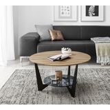 Nova Design Cadiz Massief Eiken Salontafel Rond