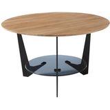 Nova Design Cadiz Massief Eiken Salontafel Rond