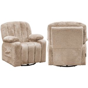 Richmond Interiors Mickey Kinder Draaifauteuil Naturel Sheep