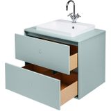 Tom Tailor Color Bath Wastafel 2-Lades Sage Groen