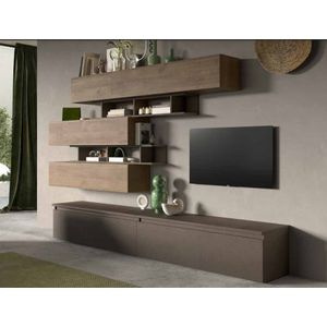 Benvenuto Design Infinity 2.0 Mercure Eiken / Brons TV Meubel Set 26