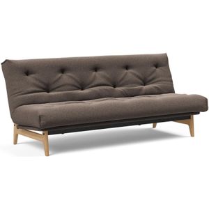 Innovation Living Aslak Taupe Bouclé Slaapbank 120 cm