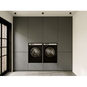 Artego Design Wasmachine & Droger Turin Grafiet Kast 4K