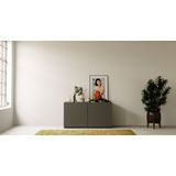 Artego Design Elva Turin 123 cm Dressoir Grafiet