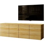 Artego Design Trendy 160 cm Zwevend Dressoir Eiken