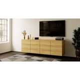 Artego Design Trendy 160 cm Zwevend Dressoir Eiken