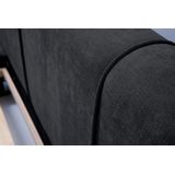 Trae Mobler Tulla 140 x 200 cm Gestoffeerd Bed Zwart