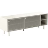 Hygge Interiors Veep Greige Tv Meubel Schuifdeur 160 cm