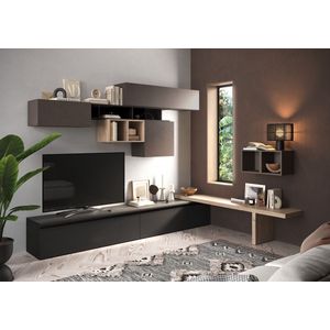 Benvenuto Design Infinity 2.0 Brons/Kadiz/Lava TV Meubel Set 45