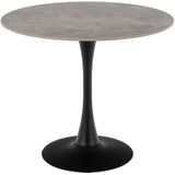 Hjem Interiors Graham Ronde Eettafel Grijs Keramiek