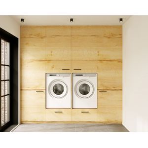 Artego Design Wasmachine & Droger Trendy Eiken Kast 4K