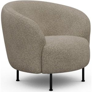 Kragelund Gran Fauteuil Beige Bouclé Cirkel-Poot