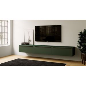 Artego Design Soft Pro Groen 303 cm TV Wandmeubel