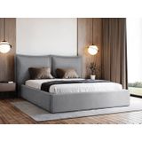 Trae Mobler Werona 180 x 200 cm Gestoffeerd Bed Grijs
