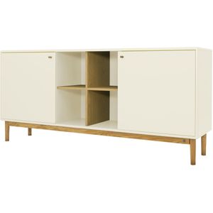 Tom Tailor Color Living Dressoir 2-Deuren met Open Kubus Creme