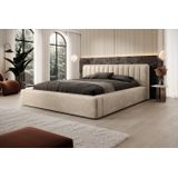 Trae Mobler Amira 180 x 200 cm Gestoffeerd Bed Zand