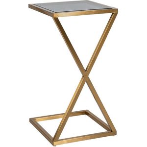 Richmond Interiors Paramount Laptoptafel Geborsteld Goud