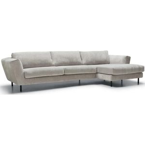 Sits Gustav Sky Gerecycled Polyester 3-Zits Bank + Chaise Longue Rechts