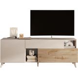 Benvenuto Design Monaco Cashmere / Kadiz Eiken TV-meubel 180 cm