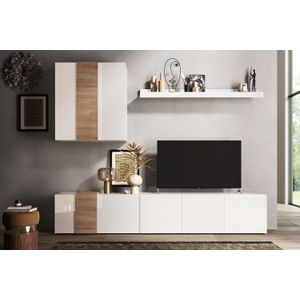 Benvenuto Design Venus TV meubel set Wit Hoogglans / Kadiz