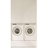 Artego Design Wasmachine & Droger Eco Alpine HG Wit Kast 2K