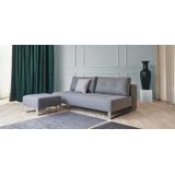 Innovation Living Supremax/Cassius Deluxe Ottoman Grijs