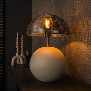 Davidi Design Sphere Natural Grijs Tafellamp Small
