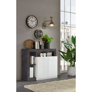 Benvenuto Design Hamburg Dressoir 2 deurs Wit / Oxid