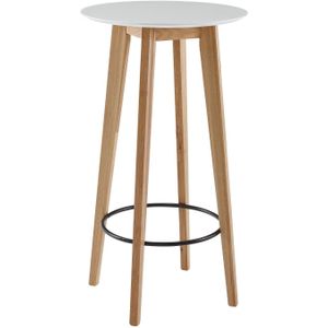 Sky Style Lund Ronde Bartafel Wit