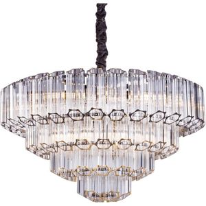 Richmond Interiors Bece Hanglamp Glas / Nickel Chrome