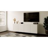 Artego Design Alpine Wit 160 cm Zwevend Dressoir