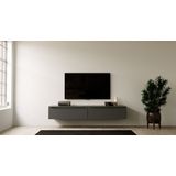 Artego Design Grafiet 160 cm TV Wandmeubel