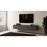 Artego Design Grafiet 160 cm TV Wandmeubel