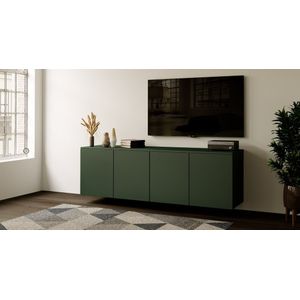 Artego Design Soft Pro 203 cm Zwevend Dressoir Groen